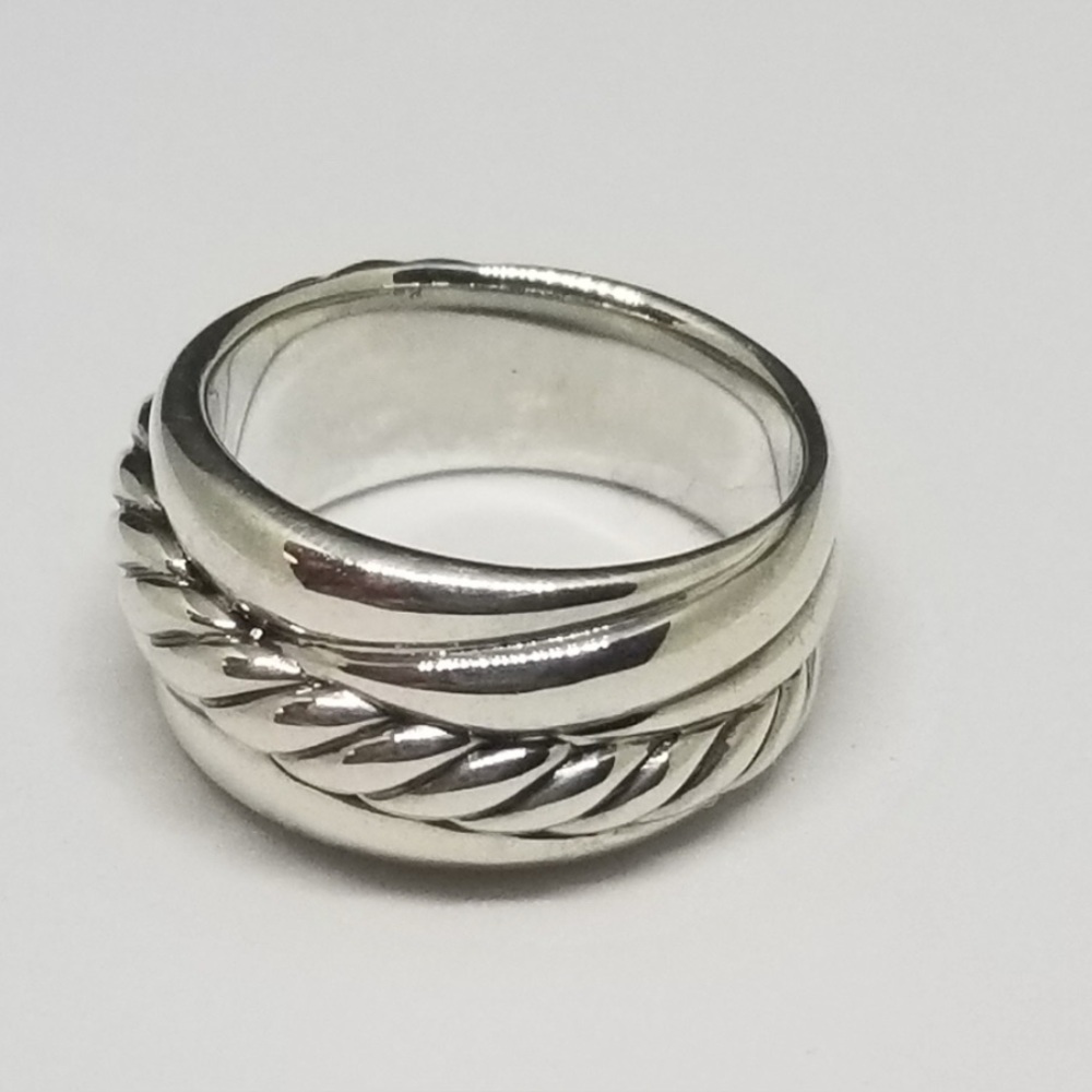 David Yurman 925 Sterling Silver Band
